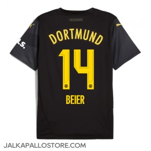 Borussia Dortmund Maximilian Beier #14 Vieraspaita 2024-25 Lyhythihainen